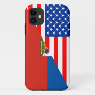 Flaggen-USA-Land Vereinigter Staaten Amerika Haiti Case-Mate iPhone Hülle
