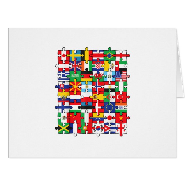 Flaggen von Ländern der internationalen Flagge (Vorderseite (Horizontal))