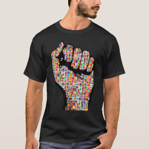 Flaggen von Ländern des internationalen Verkehrs T-Shirt