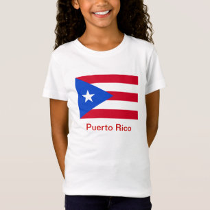 Flaggen von Puerto Rico T-Shirt
