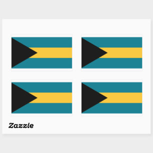 Flaggenaufkleber Rechteckiger Aufkleber