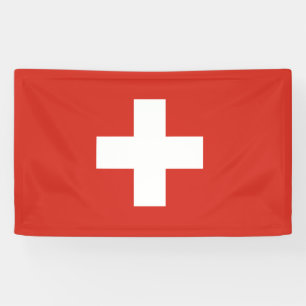 Flaggenbanner der Schweiz Banner