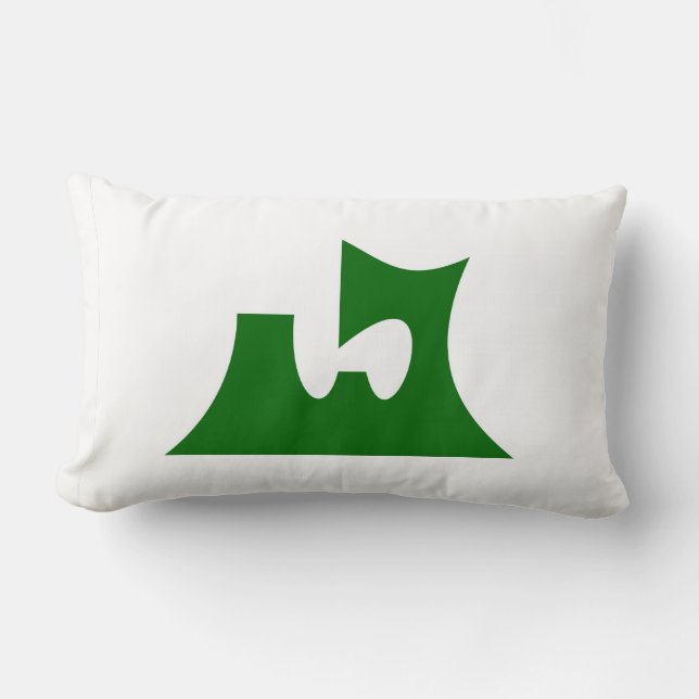 Flaggenbezirk aomori, Präfektur Japan Lendenkissen (Vorderseite)
