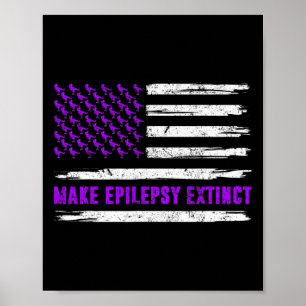 Flaggendinosaurier machen Epilepsie zum Aussterben Poster