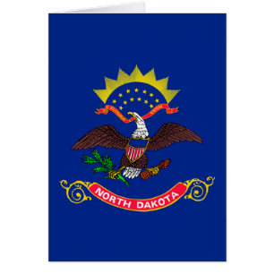 Flaggenentwurf des Bundesstaates North Dakota