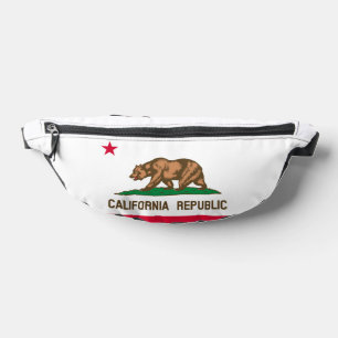 Flaggenentwurf des kalifornischen Staates Bauchtasche