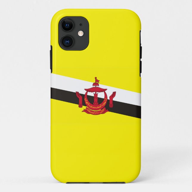 Flaggenfall des Landes brunei Case-Mate iPhone Hülle (Rückseite)