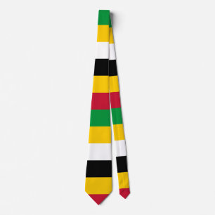 Flaggenfarben von St. Kitts Krawatte