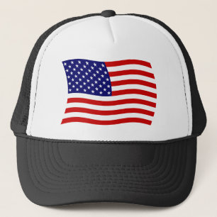 Flaggenhut der Vereinigten Staaten von Amerika Truckerkappe