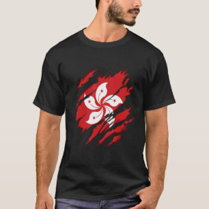 Flaggenkennzeichnung - Erbe Hongkong T-Shirt