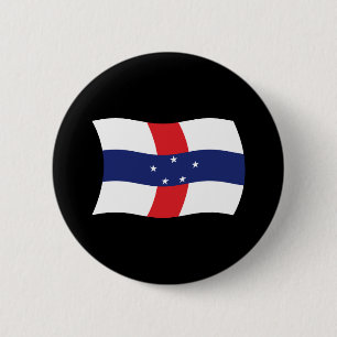Flaggenknopf Niederländische Antillen Button