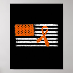 Flaggenleukämie und Multipler Sklerose Poster