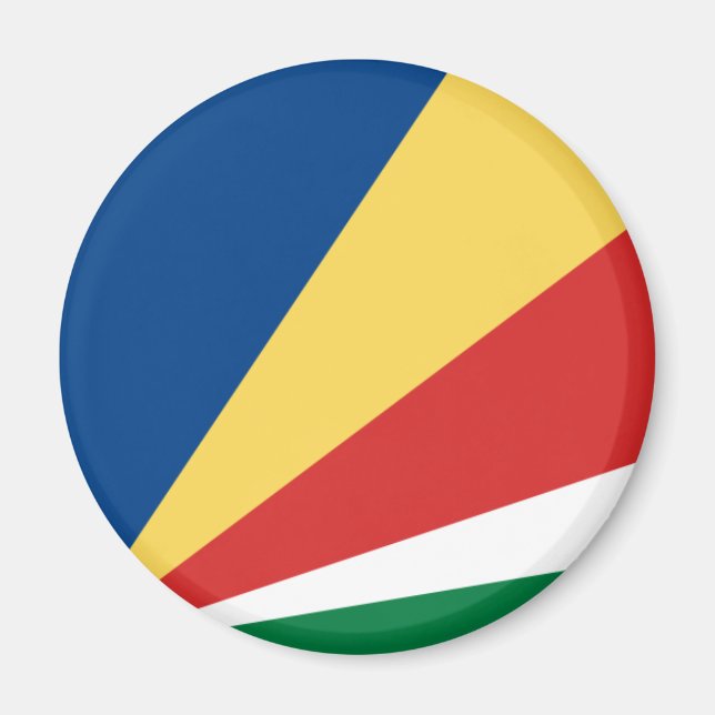 Flaggenmagnet der Seychellen Magnet (Vorne)