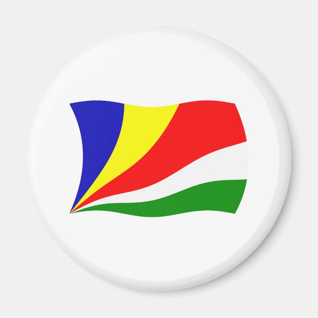 Flaggenmagnet der Seychellen Magnet (Vorne)