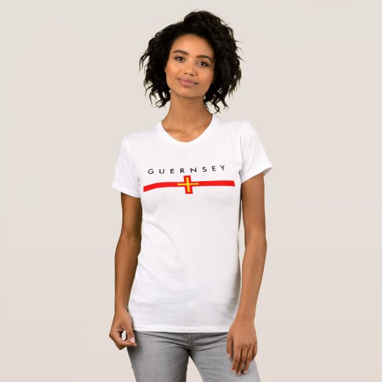 Flaggennations-Symbolrepublik Guernsey-Landes T-Shirt