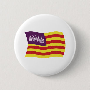 Flaggenschaltfläche der Balearen Button