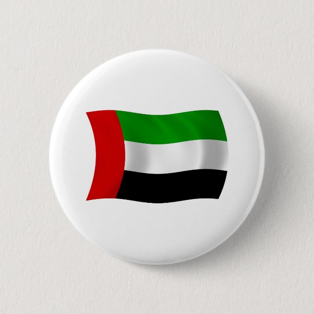 Flaggenschaltfläche der Vereinigten Arabischen Emi Button (Vorderseite)
