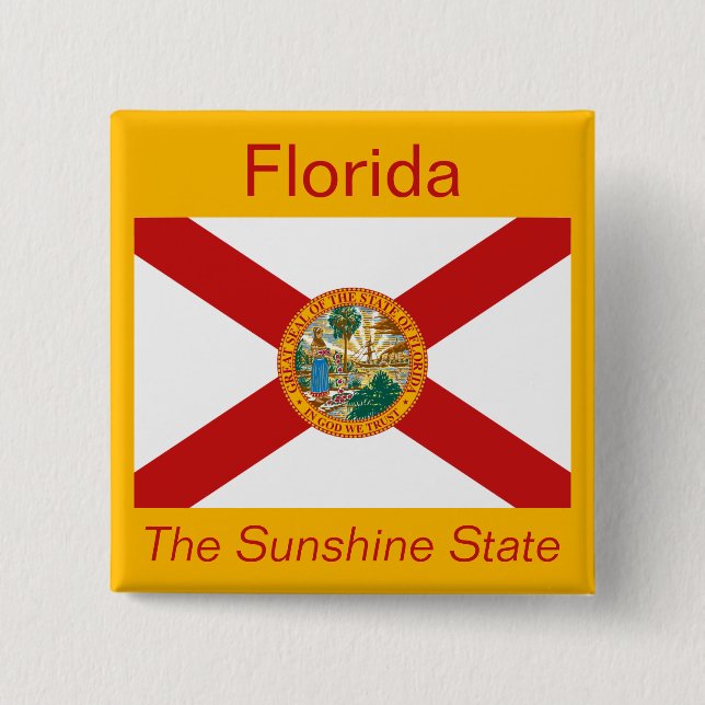 Flaggenschaltfläche für Floriden Button (Vorderseite)