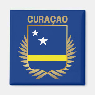 Flaggenschild Curacao Magnet