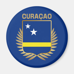 Flaggenschild Curacao Magnet