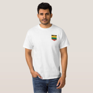 Flaggenschild Litauens T-Shirt