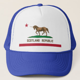 Flaggenschlösser der Republik Schottland Truckerkappe