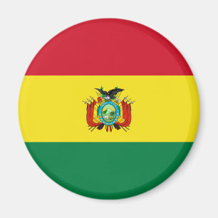 Flaggenstaat Bolivien Magnet