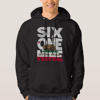 Flaggenstaat der Republik Kalifornien - 619 Bereic Hoodie