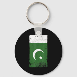 Flaggenstaat Pakistans Nationalstolz Schlüsselanhänger