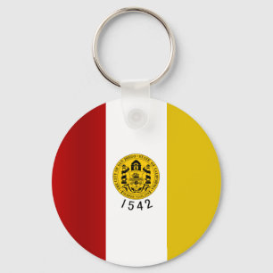 Flaggenstaat San Diego (Kalifornien) Schlüsselanhä Schlüsselanhänger