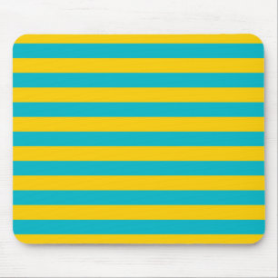 Flaggenstreifen aus Kasachstan mit kursiven Symbol Mousepad
