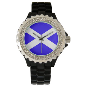 Flaggenwächter Schottlands Armbanduhr