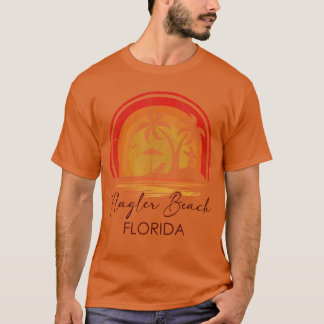 Flagler Beach Florida Sommerferien Tropische Sonne T-Shirt
