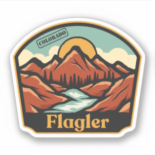 Flagler, Colorado-Sticker Aufkleber