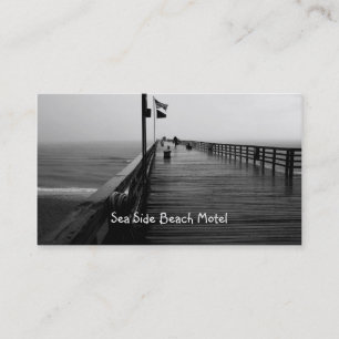 Flagler Strand-Pier-Fotografie-Visitenkarten Visitenkarte