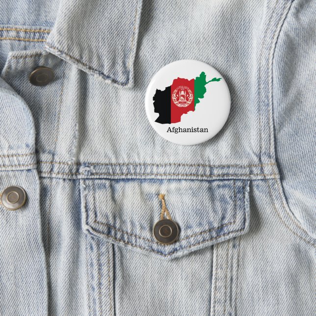 Flags and countries Afghanistan Button (Beispiel)