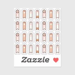 Flags for soft kawaii planner  aufkleber