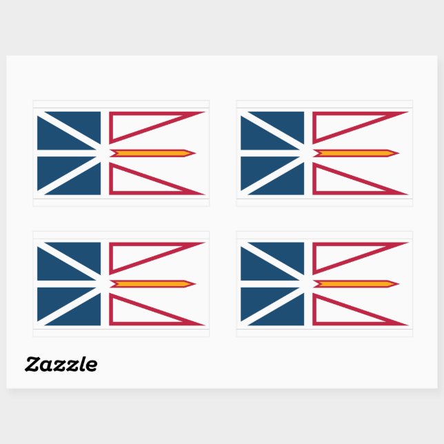 Flags Graphic Rechteckiger Aufkleber (Blatt)