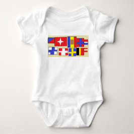 Flags of the world baby strampler