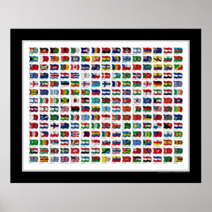 Flags of the World - Poster aktualisiert 2011