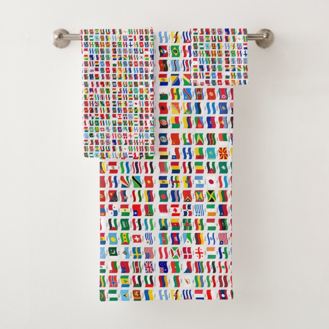 Flags of the World Travel Design (En situation)