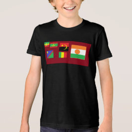 Flags of the world Tri-Blend shirt