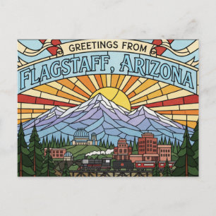 Flagstaff Arizona Postkarte