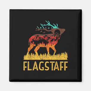 Flagstaff - Naturliebhaber Vintage Wandern 70er 80 Magnet