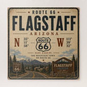 Flagstaff Route 66 Bergstadt