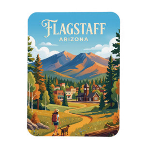Flagstaff USA Magnet