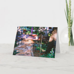 Flagstone Garden Path Card Karte