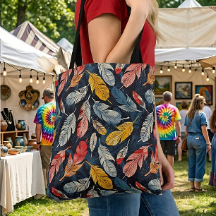 Flair mit Feathers Tasche