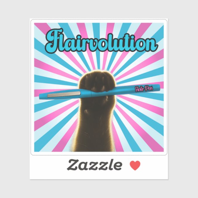 Flairvolution - Salems revolutionäre Lehrerin Stic Aufkleber (Blatt)