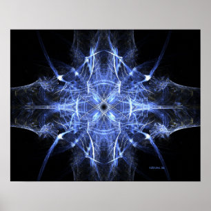 Flake (20 x 16) poster